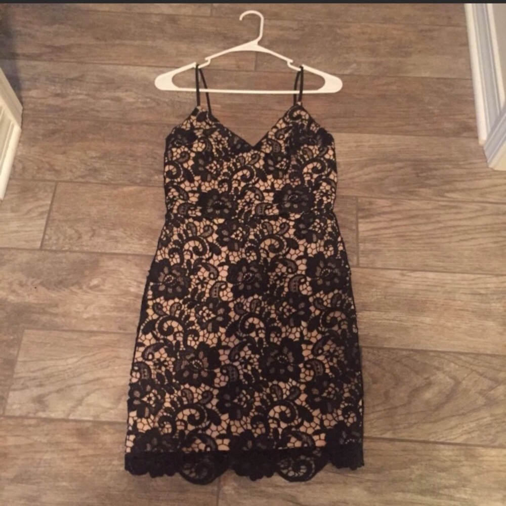 Express crochet lace dress